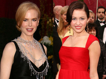 Nicole Kidman, Miley Cyrus Nicole Kidman, Miley Cyrus